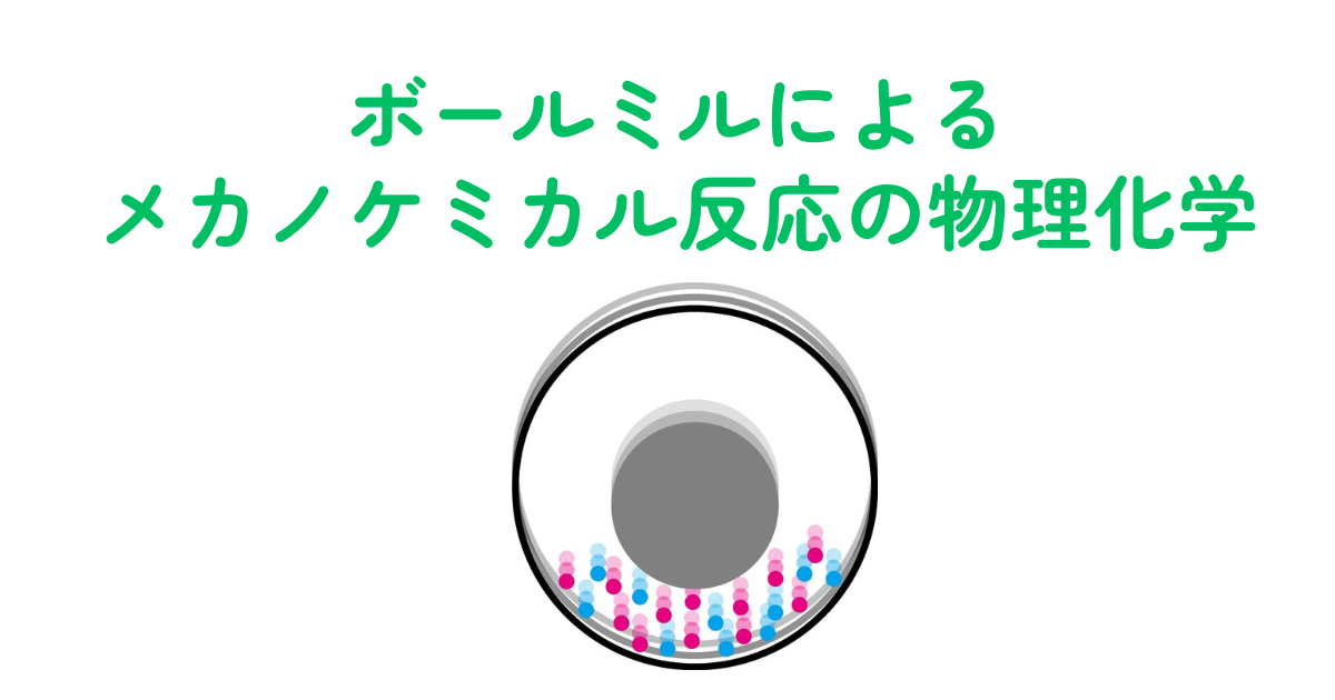 ボールミルによるメカノケミカル反応の物理化学